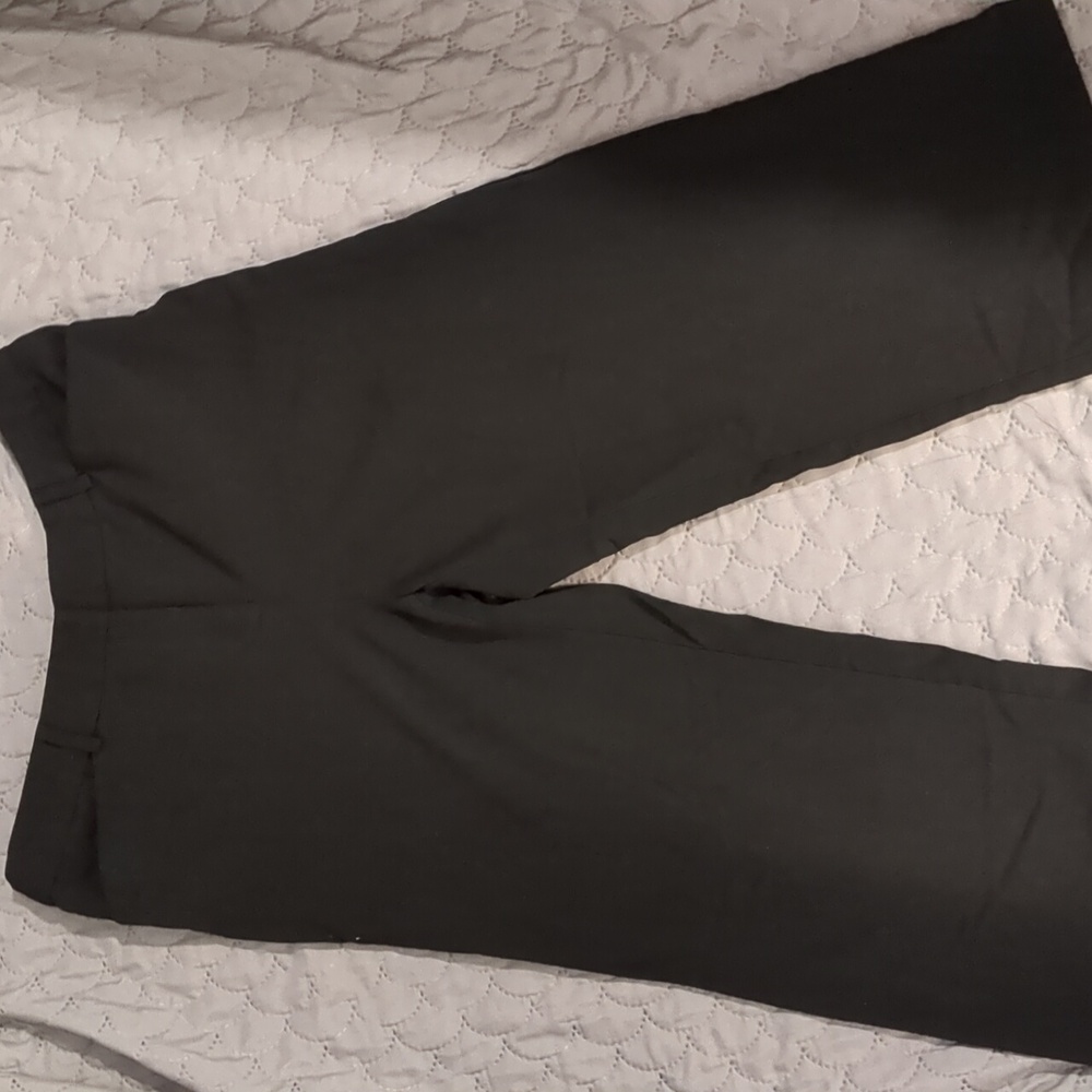 Loose Fitting Capri Dress Pants